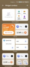 Combined widgets - Huawei nova 11 Pro review