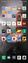 Home screen, app drawer - Infinix Gt 10 Pro review