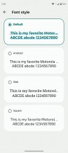 Personalization - Motorola Edge 40 Neo review