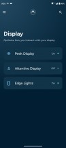Display - Motorola Edge 40 Pro review