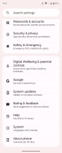 Home screen, recent apps, notification shade, settings menu - Motorola Razr 40 Ultra review