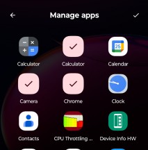 External screen home, recent apps, notification shade - Motorola Razr 40 Ultra review