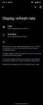 Display options - Motorola Razr 40 review