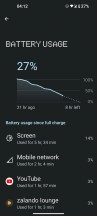 Battery life snapshots - Nothing Phone (1) long-term review