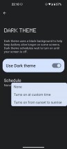 Dark theme settings - Nothing Phone (1) long-term review