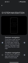Gesture navigation settings - Nothing Phone (1) long-term review