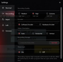 Red Magic Studio settings - nubia Red Magic 9 Pro review