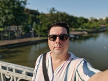 Selfie samples, day and night, Portrait mode off/on - f/4.5, ISO 50, 1/1962s - OnePlus 11 long-term review