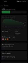 Battery life snapshots on different days - OnePlus 11 long-term review