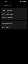 Wi-Fi settings - OnePlus 11 long-term review