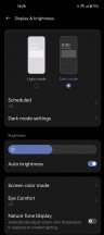 Display settings - OnePlus 11 long-term review
