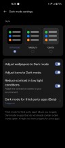 Dark mode settings - OnePlus 11 long-term review