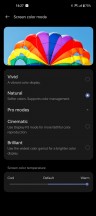 Color mode settings - OnePlus 11 long-term review