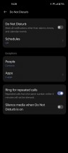 Do Not Disturb settings - OnePlus 11 long-term review