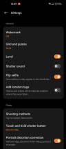 Camera settings - OnePlus 11 review