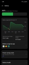 Battery settings - OnePlus Nord N30 5G review