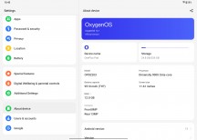 OxygenOS 13.1 - OnePlus Pad review