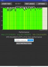 CPU and graphics thermal stability testing - Oneplus Pad review