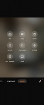 Main screen camera UI - Oppo Find N2 Flip review