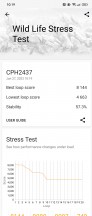 3D Mark stress test - Oppo Find N2 Flip review