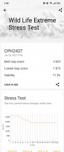 3D Mark stress test - Oppo Find N2 Flip review