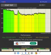 CPU Throttling test: Regular mode - Oppo Find N3 review
