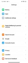 Home screen, recent apps, settings menu, app drawer - Xiaomi Poco C65 review