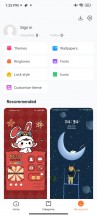 Themes and other customization options - Xiaomi Poco C65 review