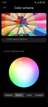 Color scheme settings - Poco F5/Redmi Note 12 Turbo long-term review
