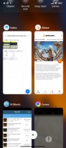 Home screen, recent apps, settings menu, app drawer - Poco F5 review