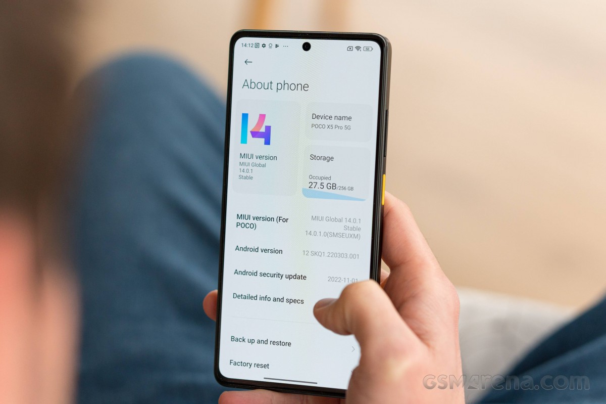 Poco X5 Pro review: Software, performance