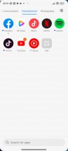 App drawer - Poco X5 Pro review
