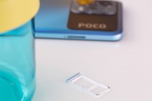 Card slot on the left - Poco X5 review