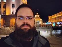 Samsung Galaxy A05s: Night Mode Samples 13MP Selfie Camera - f/2.0, ISO 1120, 1/11s - Samsung Galaxy A05s Review