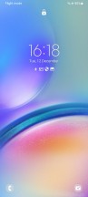 مبانی One UI 5.1: صفحه قفل - بررسی Samsung Galaxy A05s