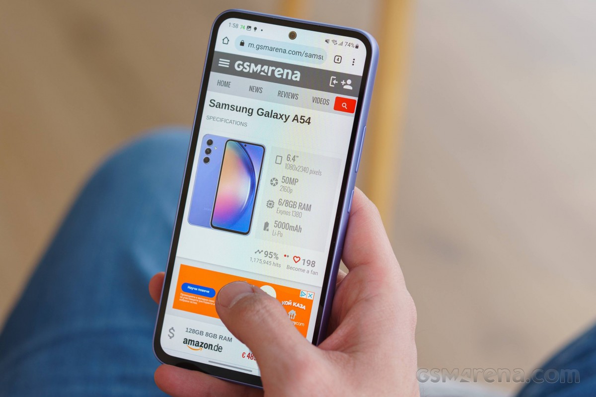 Samsung Galaxy A54 long-term review