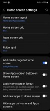 Google Discover feed and launcher settings - Samsung Galaxy A54 long-term review