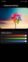 Screen mode settings - Samsung Galaxy A54 long-term review