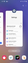 مبانی One UI 5.1: Task switcher - بررسی Samsung Galaxy A54