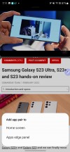 Multitasking - Samsung Galaxy S23 Ultra review