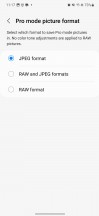 Camera app settings - Samsung Galaxy S23 review