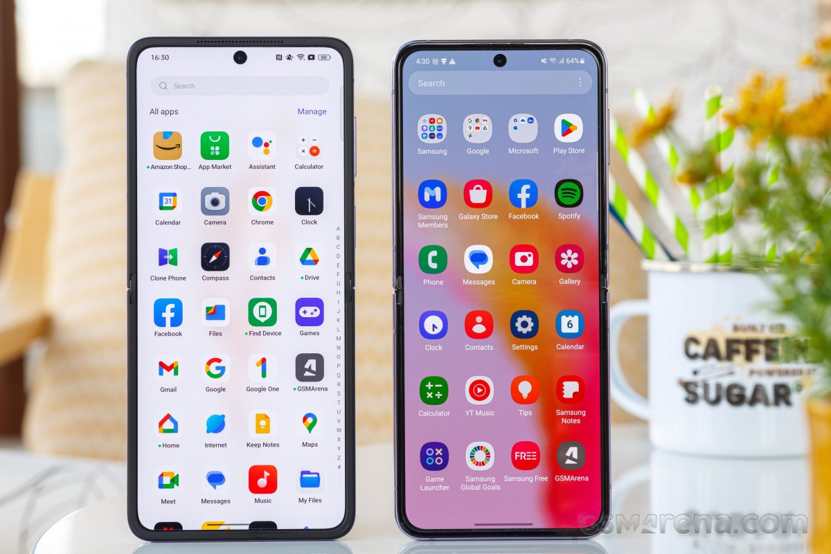 Galaxy Z Flip4 vs. Find N2 Flip Our longterm Flip review Software