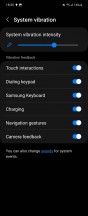 Flip4: Vibration settings - Samsung Galaxy Z Flip4 vs. Oppo Find N2 Flip long-term review