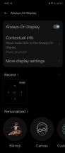 N2 Flip: Always-On Display settings - Samsung Galaxy Z Flip4 vs. Oppo Find N2 Flip long-term review