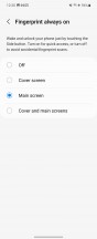 Fingerprint settings - Samsung Galaxy Z Flip5 review