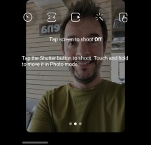 Camera UI: Cover screen - Samsung Galaxy Z Flip5 review