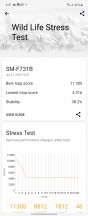 3DMark Wild Life stress test - Samsung Galaxy Z Flip5 review