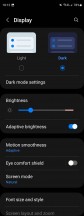 Dark mode settings - Samsung Galaxy Z Fold4 long-term review