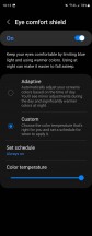 Eye comfort shield settings - Samsung Galaxy Z Fold4 long-term review