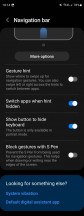 Gesture navigation settings - Samsung Galaxy Z Fold4 long-term review